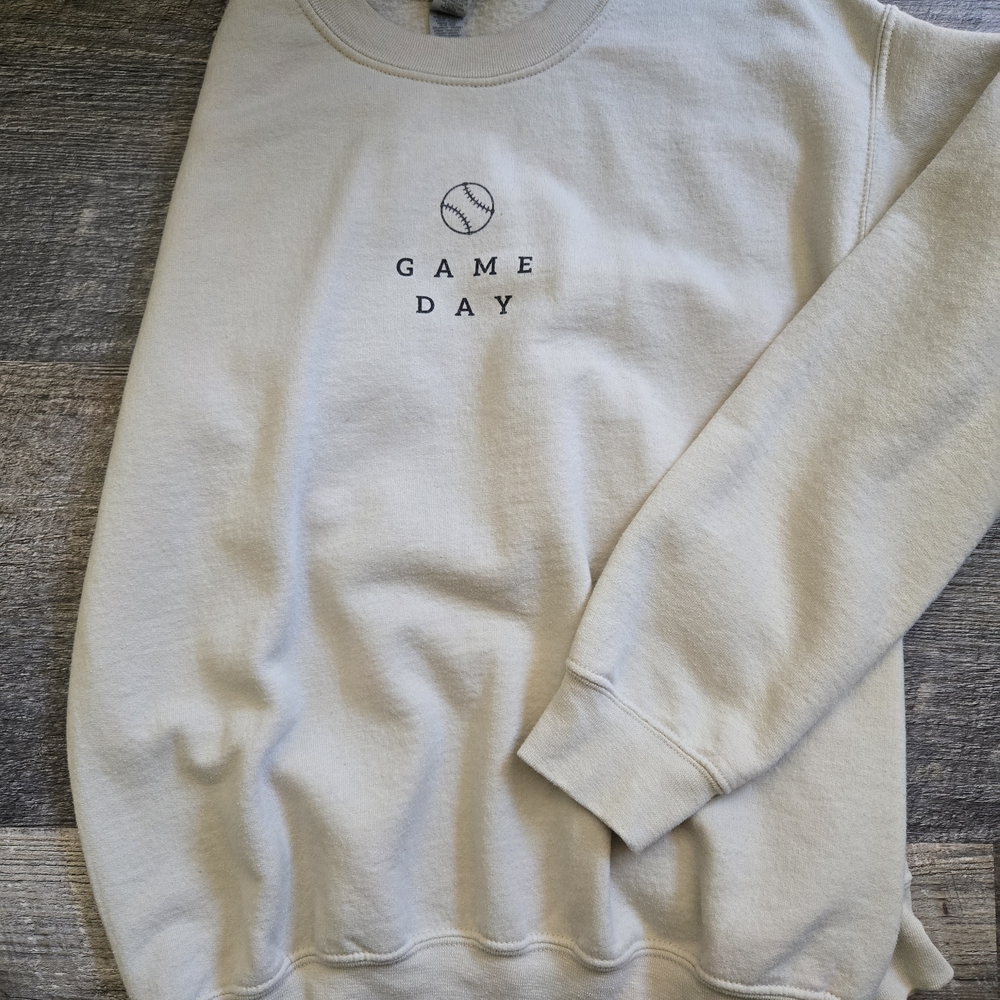 Game Day Cream Sweater